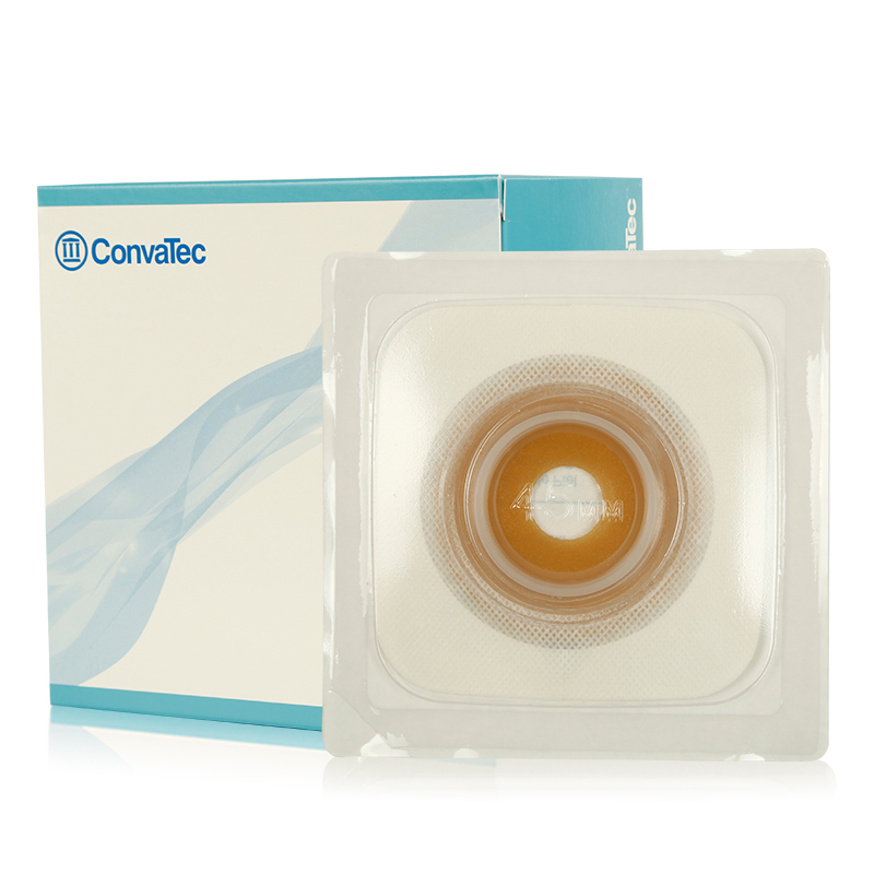 施贵宝康维德411803可塑形造口底盘两件式肠大便尿路特软胶片45mm