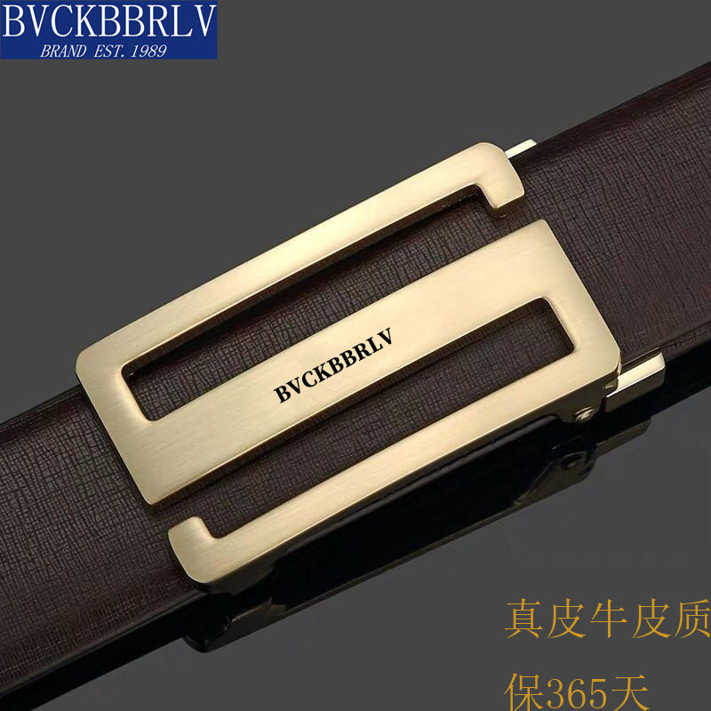 BVCKBBRLV男士真皮自动扣腰带