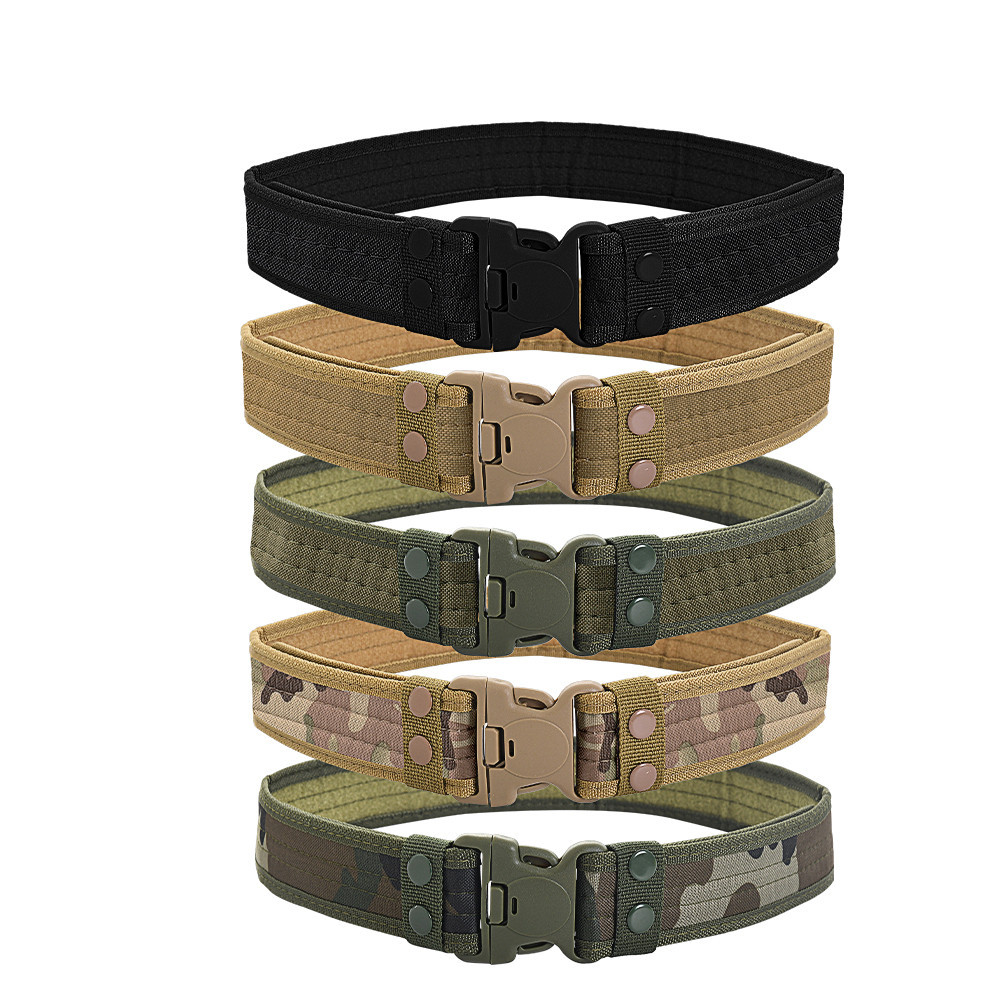 蛙服战术腰带帆布皮带户外