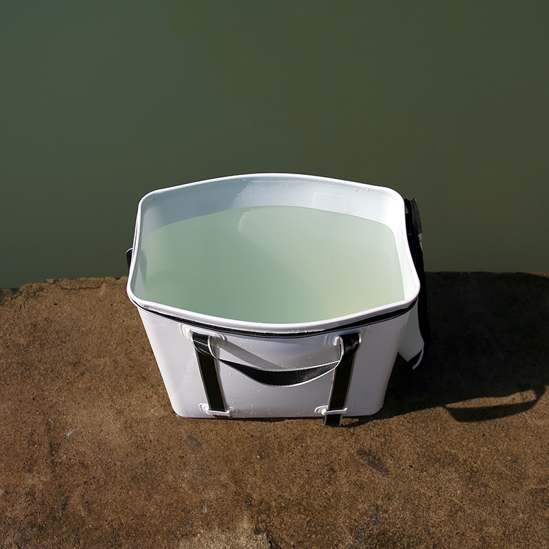 加宽青鱼翘嘴可折叠路亚桶