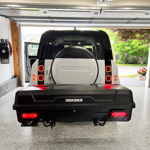 yakima车尾行李箱双层单层载物架