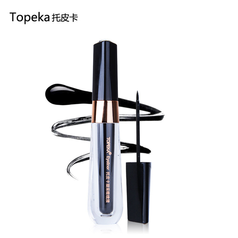 正品托皮卡ted6凝采眼线液6g 速干持久防水不晕染眼线液笔包邮