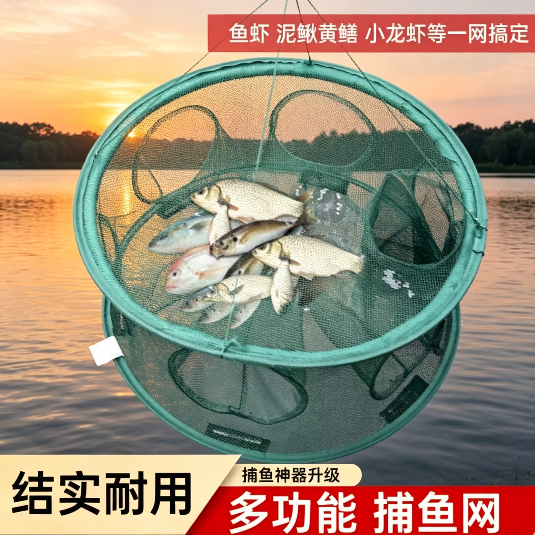 水捉黄鳝泥鳅捕鳝笼泥鳅笼圆形