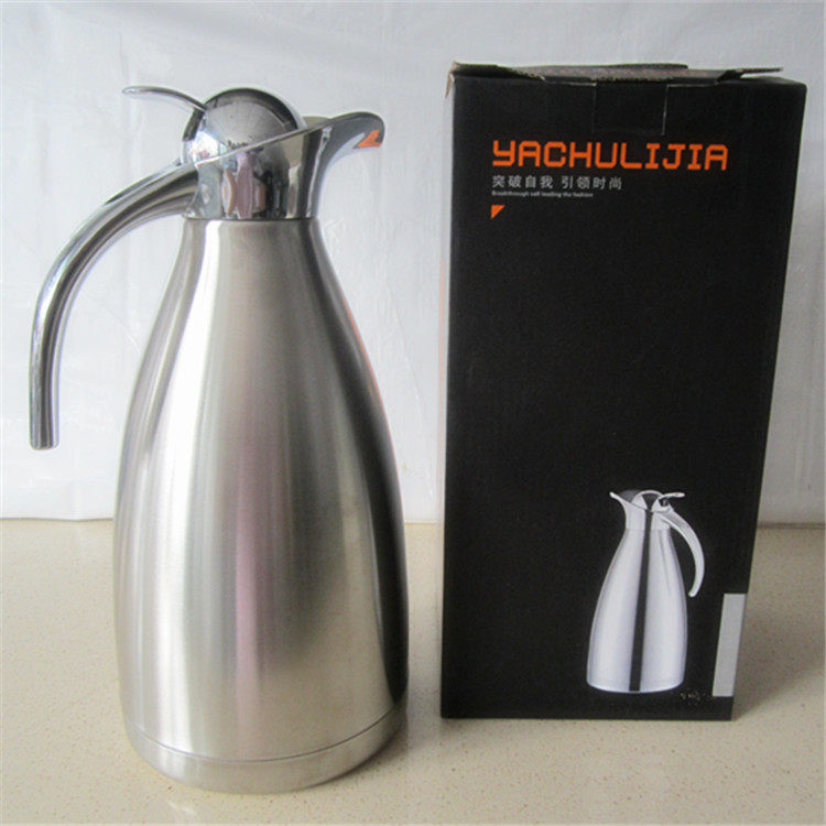 家商旅行辦公2L大容量長效歐式保溫熱水壺咖啡壺不鏽鋼真空熱水瓶在類目 廚房/烹飪用具, 烹飪用具, 鍋具/煲/燒水壺, 燒水壺中 - 來自Buy2taobao.com提供專業的淘寶代購服務