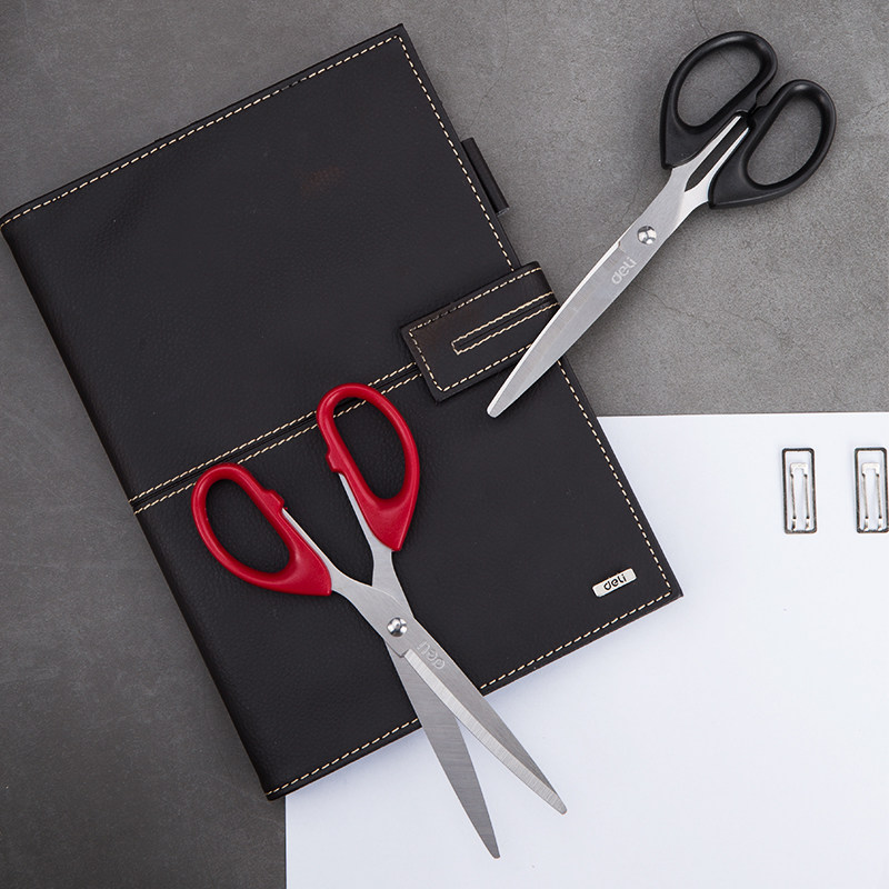 델리 가위 사무실 가정용 스테인레스 스틸 주방 가위 종이 가위 대형 두꺼운 수제 유틸리티 칼 학생 가위