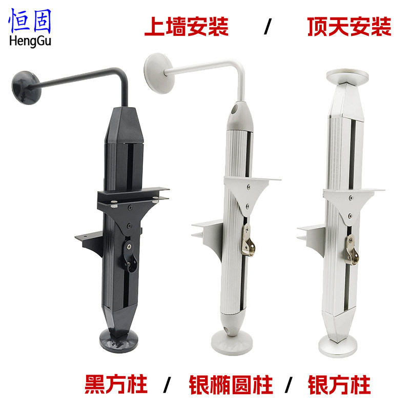 铝合金立柱组装上墙衣帽间