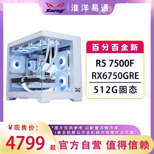 B650M PRIME RX6750GRE电竞diy游戏吃鸡电脑主机 7500F DDR5