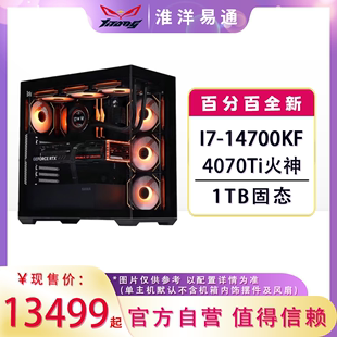 EAGLE Z790 4070Ti火神高颜值高性能电脑主机 14700KF DDR5