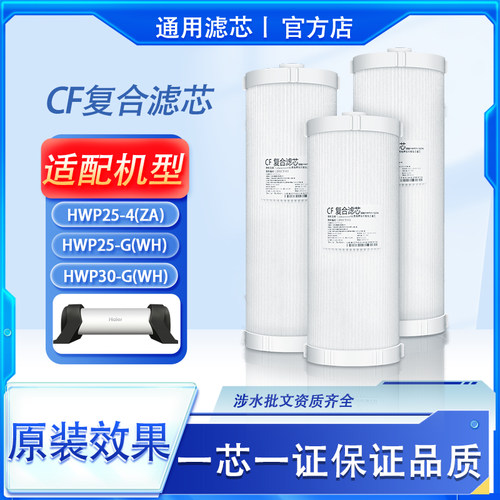 适配于中央净水器滤芯HWP25-G(WH)/(ZA)/30-G(WH