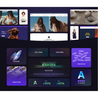 Glozin WooCommerce主题 高转化电商 移动端自适应 Elementor支持