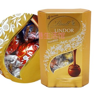 Lindt瑞士莲软心混合巧克力礼盒装 婚庆喜糖休闲零食年货送礼 200g