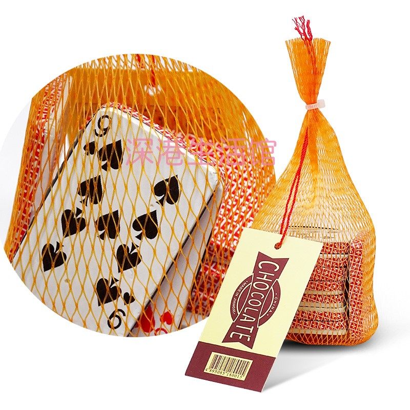 CHOCOLATE扑克牌巧克力65g牛奶巧克力糖果喜糖小零食婚庆年货送礼