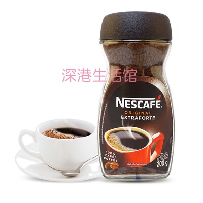Nescafe雀巢纯黑速溶咖啡