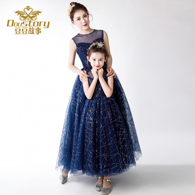 母女装亲子装套装秋季母女时尚晚礼服长裙亲子时装礼服连衣裙洋气|ruв категории Детская одежда, детской одежды/родителей моды - от Buy2taobao.com для оказания профессиональной услуги покупки агента Taobao