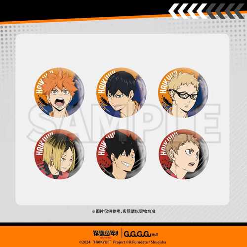 排球少年剧场版双闪徽章