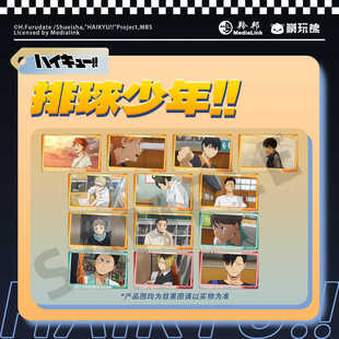 回忆瞬间 现货 场面写亚克力麻将摆件 排球少年 第二弹 模玩熊