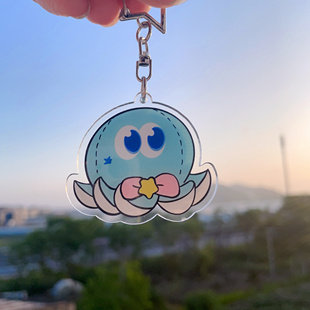 张杰演唱会粉丝应援八花钥匙扣