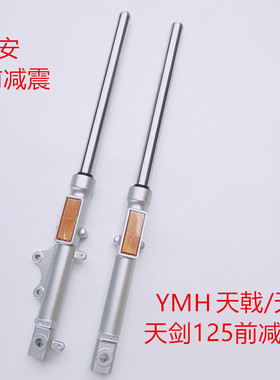适用于YMH摩托车JYM125-2-3天戟天骐天剑YBR125前减震前避震器叉