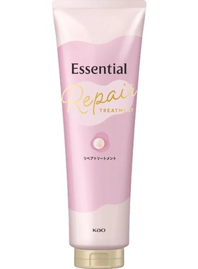 25年新 日本花王essential干枯染发烫发深层润泽发膜抚平毛躁