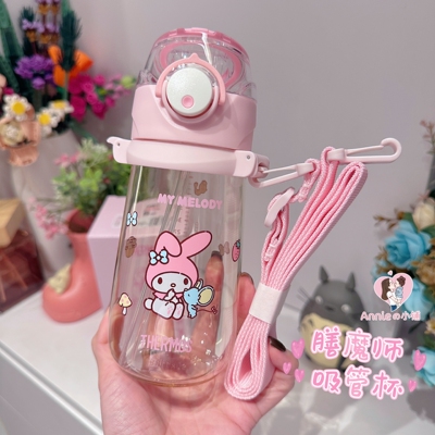 25年新款 膳魔师婴幼儿童ppsu可拆卸手柄吸管杯330ml配赠替换吸管