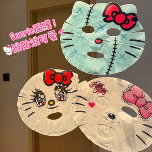 【保税仓】sanrio三丽鸥卡通鬼脸搞怪可爱脸谱面膜草莓款 1片/袋