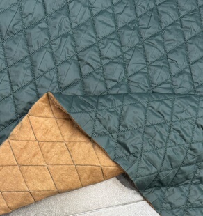 秋冬绗缝夹棉内衬里料羊驼绒絮片棉袄棉裤布料加厚保暖棉衣棉服