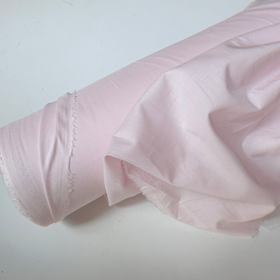优质全棉高支80支 淡粉细腻全精梳布料 内衬府绸衬衣面料门幅150