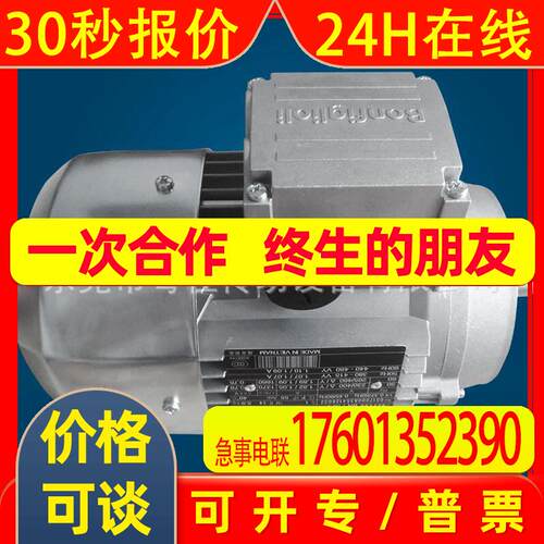 BONFIGLIOLI马达BC270直流电机 dc motor 7SA 30 0.75kw 180vdc 3
