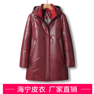 加绒加厚大码妈妈装皮衣外套棉衣