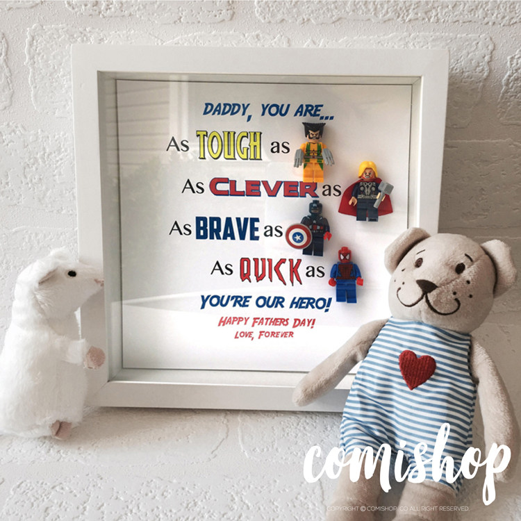 北欧同步儿童英雄系列立体装饰