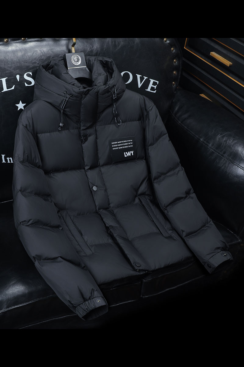 连帽羽绒服男士2024冬季新款白鸭绒潮流休闲保暖外套Y102P280,男装羽绒服,钱塘6025