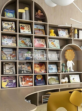 现代样板间儿童漫画书装饰摆件