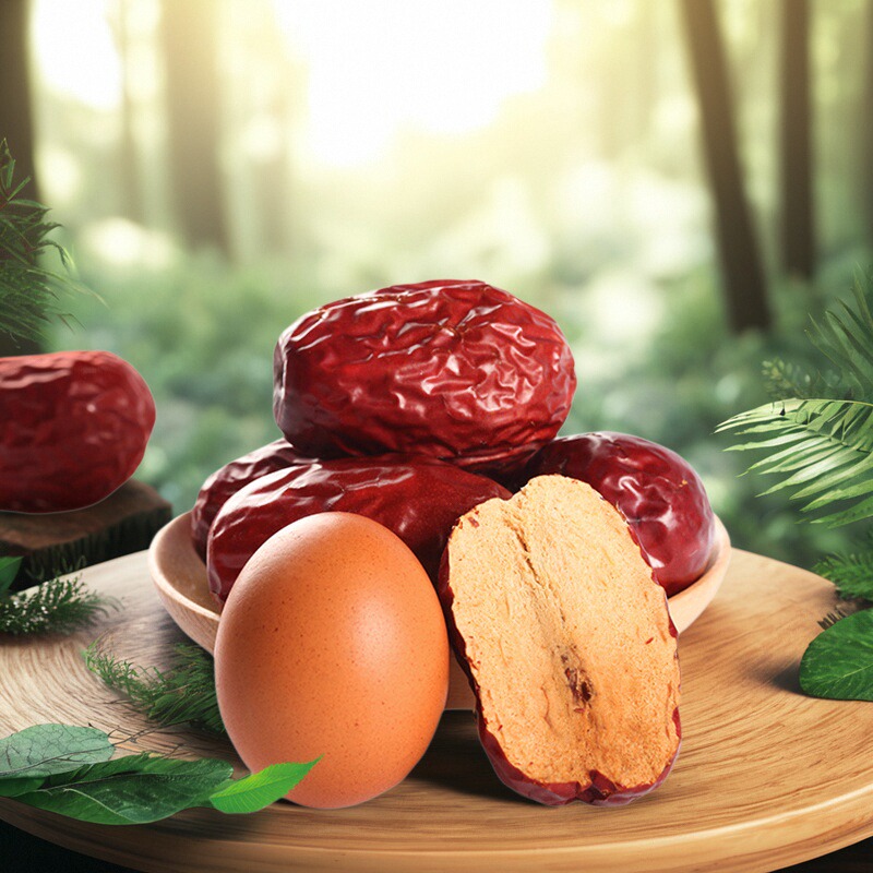 新疆和田骏枣王新疆特产枣正宗和田大枣大颗粒和田红枣500g包邮