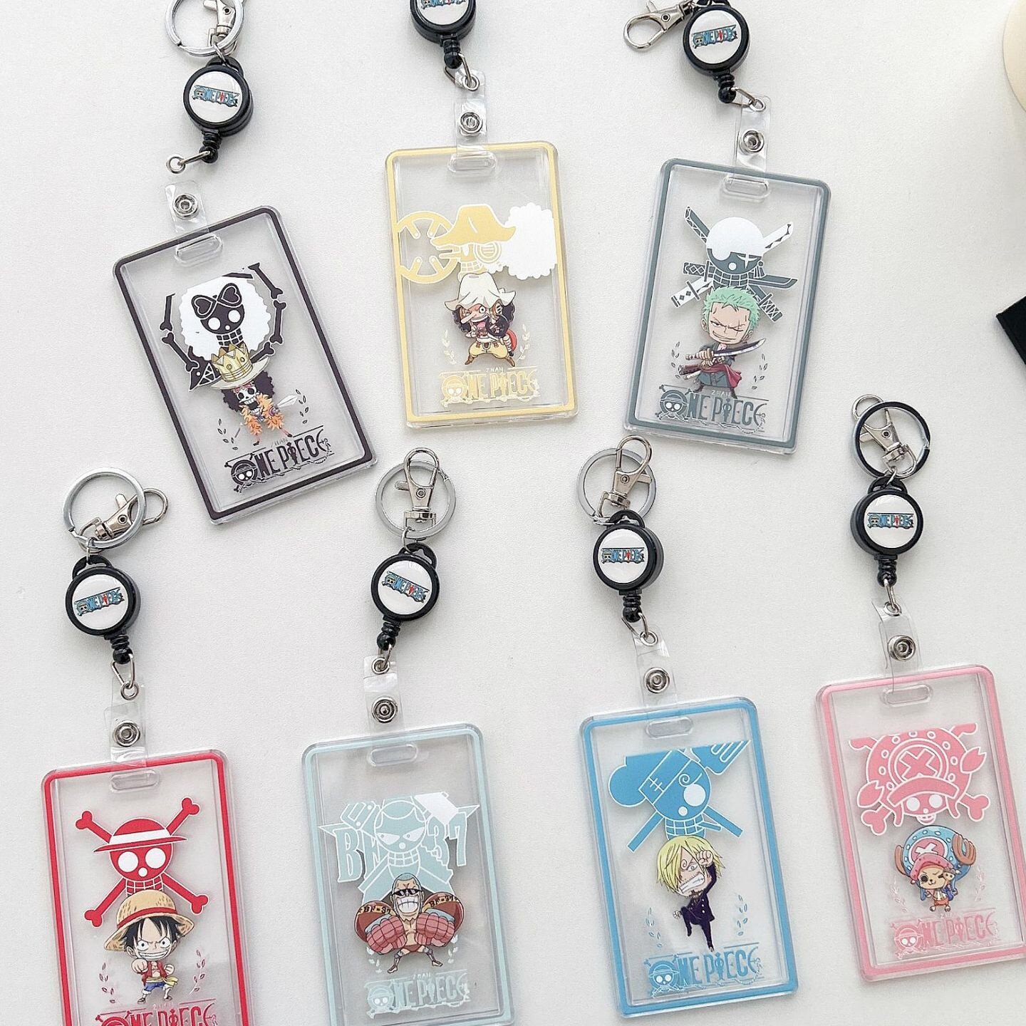 海贼透明高中生饭卡学生卡地铁公交卡幼儿园接送防丢航海卡套