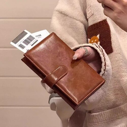 护照夹新复古多功能护照包钱包包钱夹护照保护套钱包包一体
