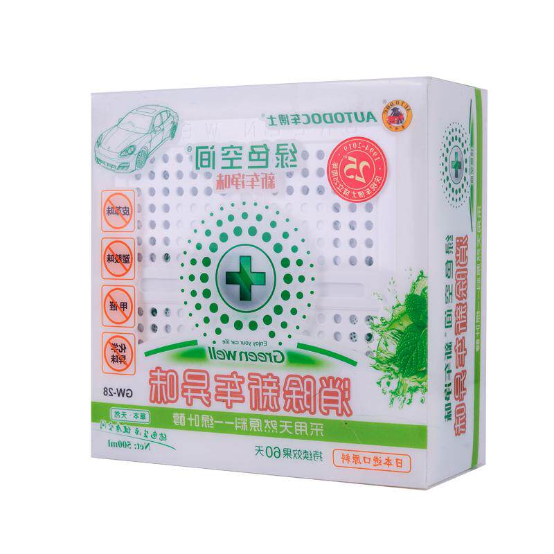 车博士绿色空间新车去除异味甲醛固体香膏车内持久淡香空气清新剂
