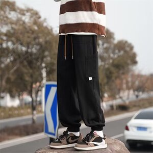 cityboy日系裤子穿搭潮牌山系束脚工装裤男款港风休闲裤k773 p45图片