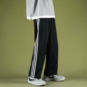 休闲裤2024秋季男韩版百搭运动裤薄款直筒宽松垂感西裤k629 p30图片