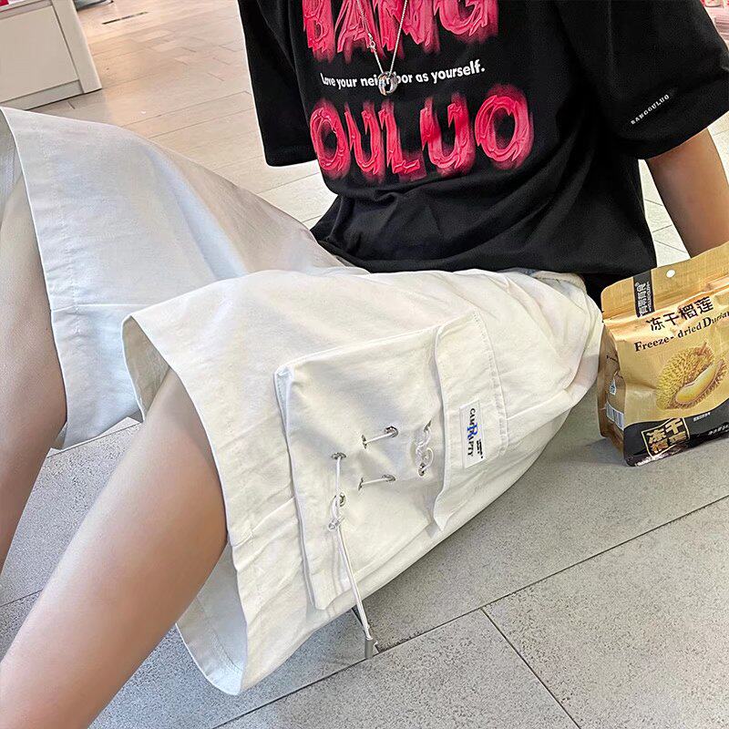 2023夏季日系工装短裤男韩版大口袋宽松休闲5分裤dk02p35,男装休闲裤,星座204-6