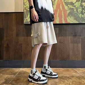 短裤男夏季潮牌百搭外穿运动裤子宽松跑步休闲五分中裤dk287 p30图片