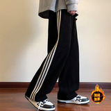 冬季男大码美式欧棉绒直筒阔腿潮牌卫裤休闲裤运动裤潮hk828p65，男装休闲裤，星座204-6