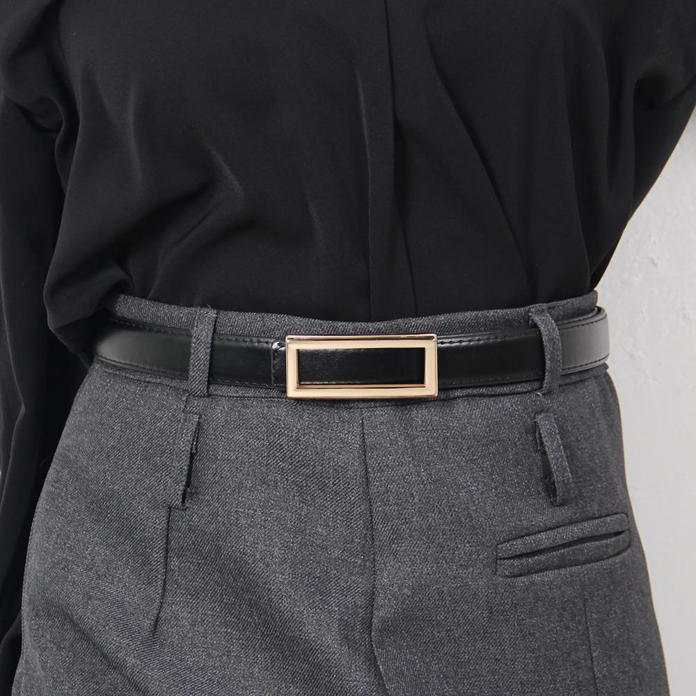 细腰带女夏季装饰配连衣裙时尚百搭黑色牛仔裤皮带ins高级设计感