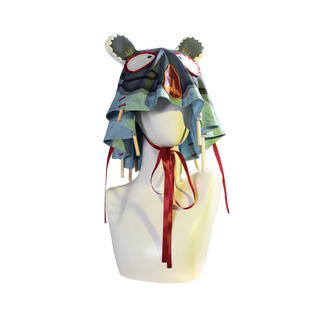 梦想猫燕云十六声cos鼠头帽cosplay九流门小福鼠鼠帽子