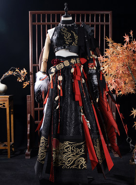燕云十六声啸月cos服装古风汉服