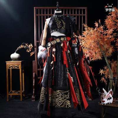 燕云十六声cos啸月cos服装