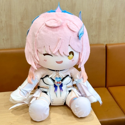 同人周边爱弥斯棉花娃娃送人礼物Amis坐姿抱枕约40cm