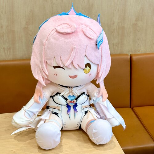 同人周边爱弥斯棉花娃娃送人礼物Amis坐姿抱枕约40cm