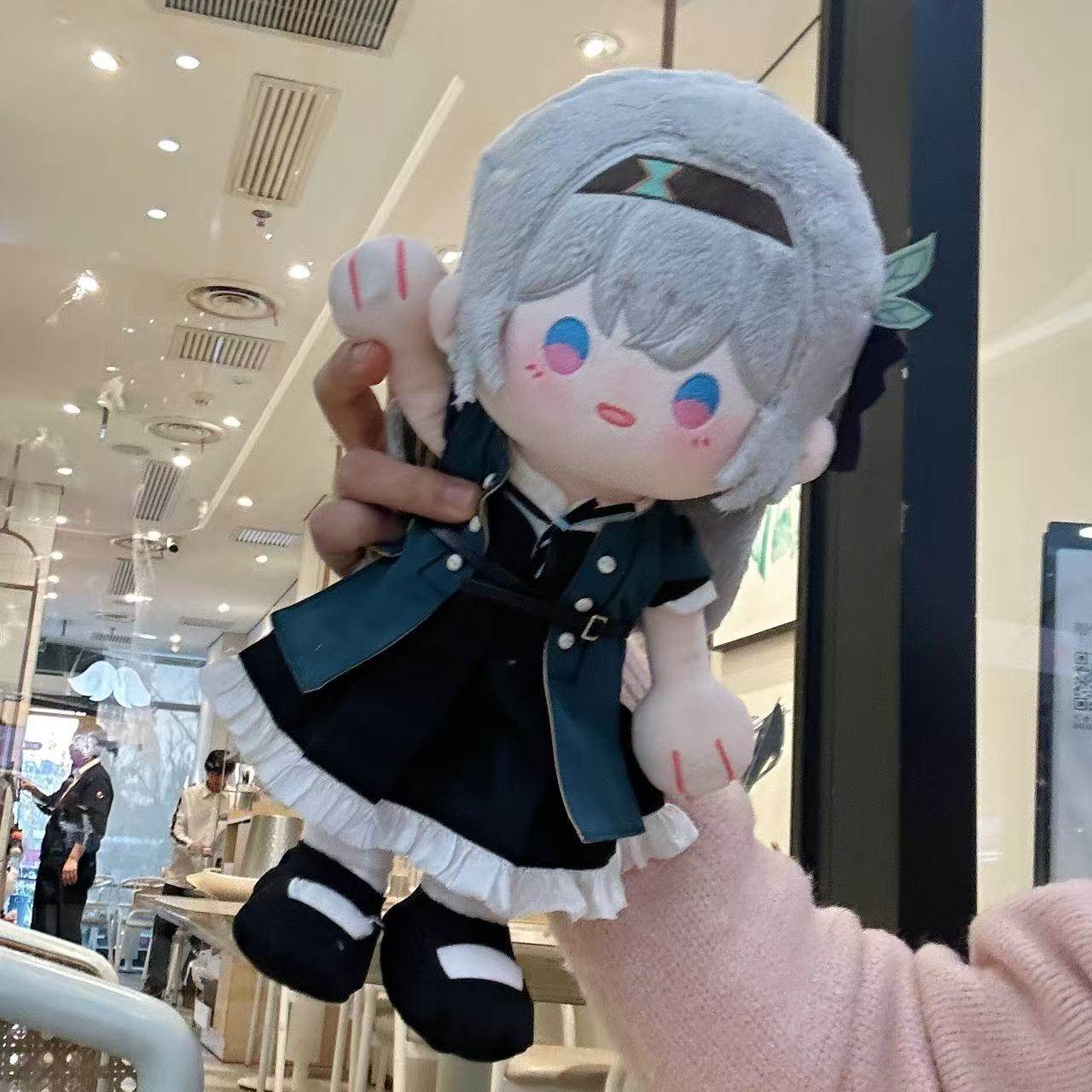 铁道周边星穹流萤崩棉花娃娃同人送人礼物锤锤体跑跑体站姿约27cm,模玩/动漫/周边/娃圈三坑/桌游,棉花娃娃,淘宝优惠券,粉丝福利购,淘宝优惠卷