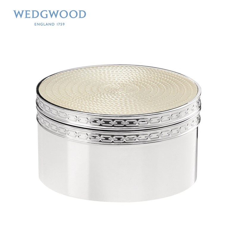 礼盒装Wedgwood Vera Wang王薇薇爱相随珍珠首饰盒生日结婚周年礼