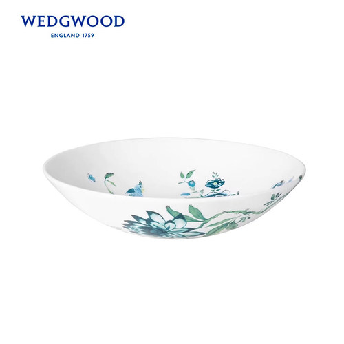Wedgwood致活翠玉凤凰22cm大果盘
